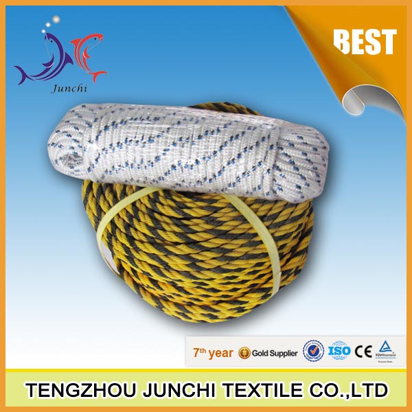 High strength silk braided cord rope
